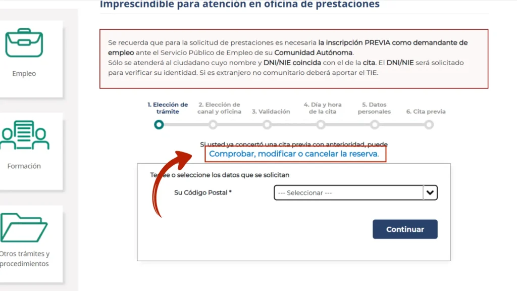 Haz clic en cancelar la reserva. Haz clic en cancelar la reserva.