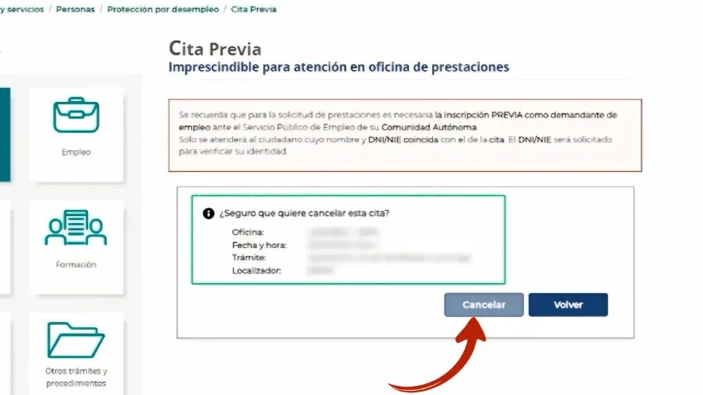 Paso 5. Guarda el justificante o mensaje de confirmación Paso 5. Guarda el justificante o mensaje de confirmación