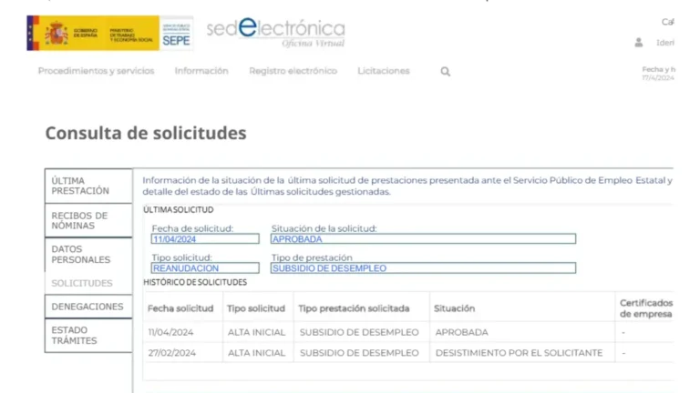 Certificado generado en PDF listo para guardar, imprimir o enviar como justificante oficial de prestaciones Certificado generado en PDF listo para guardar, imprimir o enviar como justificante oficial de prestaciones