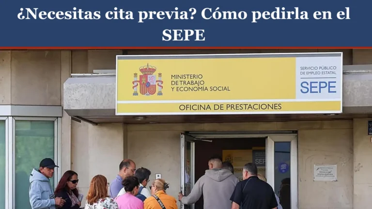 ¿Necesitas cita previa? Cómo pedirla en el SEPE ¿Necesitas cita previa? Cómo pedirla en el SEPE