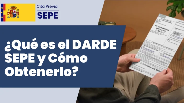 ¿Qué es el DARDE SEPE y Cómo Obtenerlo (imagen destacada)