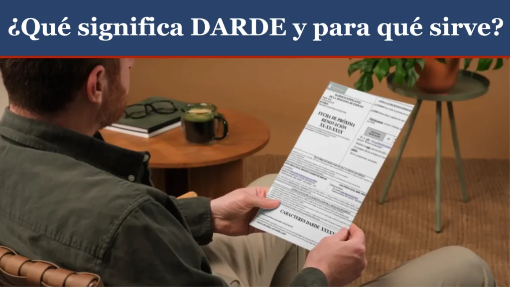 ¿Qué significa DARDE y para qué sirve? ¿Qué significa DARDE y para qué sirve?