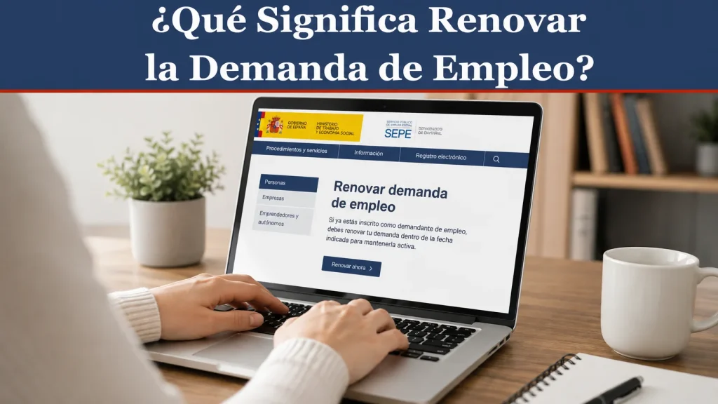 ¿Qué Significa Renovar la Demanda de Empleo? ¿Qué Significa Renovar la Demanda de Empleo?